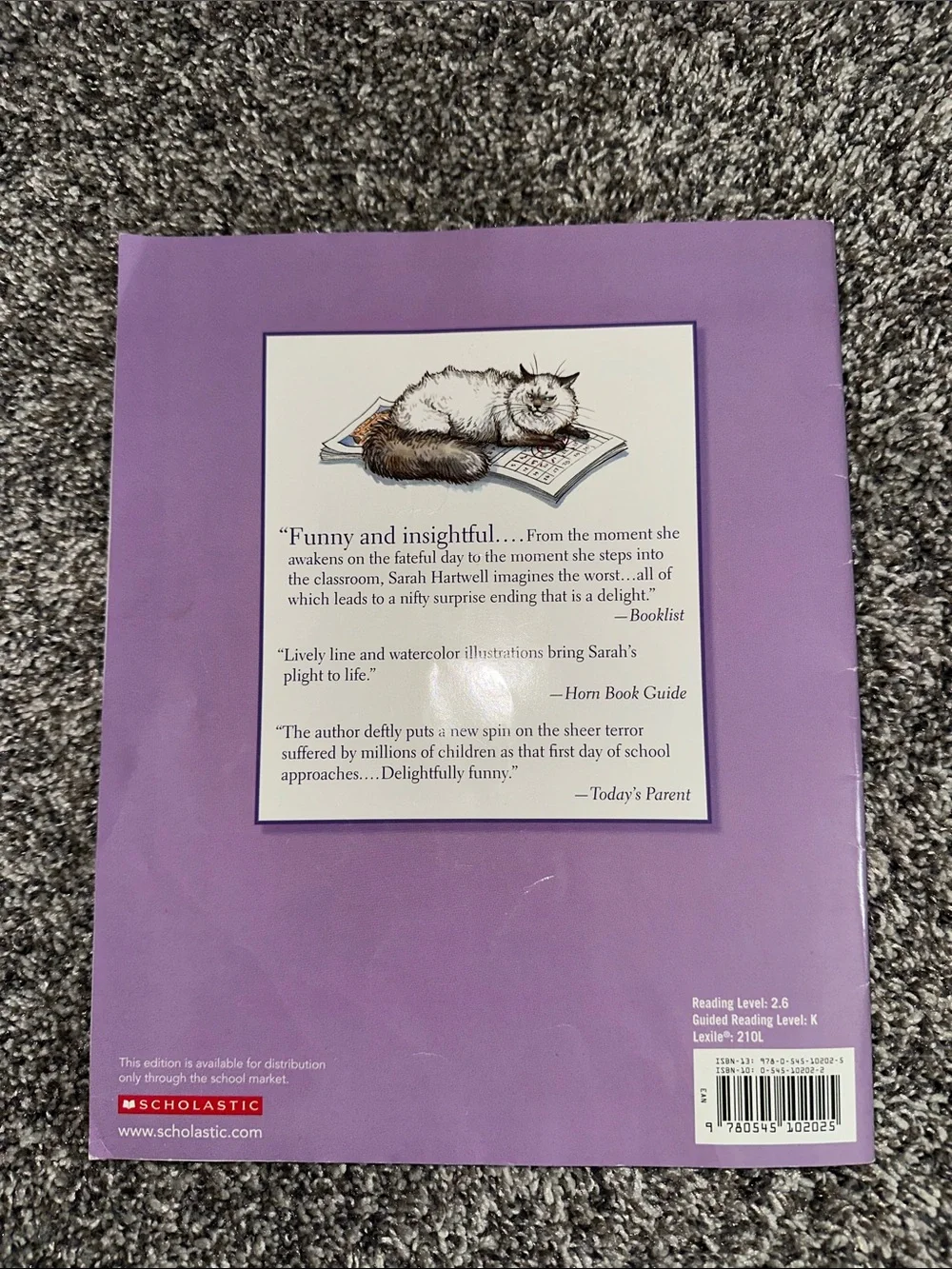Scholastic colorful illustrated